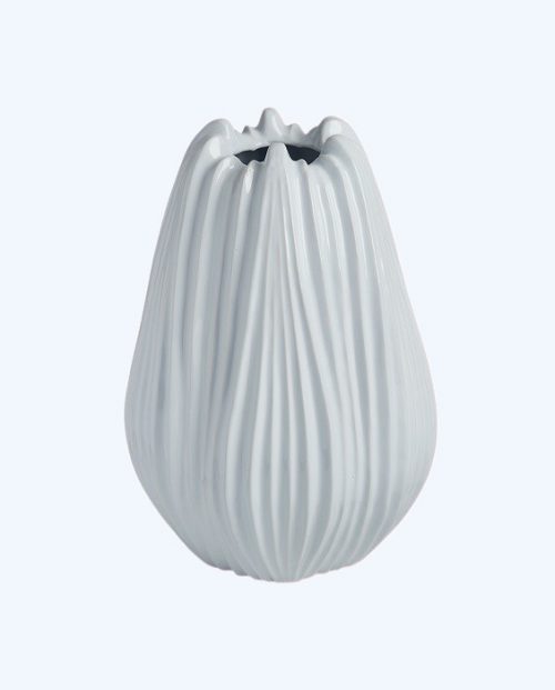 White Ceramic Decorative Vase