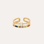 Rainbow Ring Gold