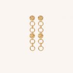 Amber Long Earring Gold