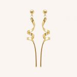 Tara Rotate Earrings Gold