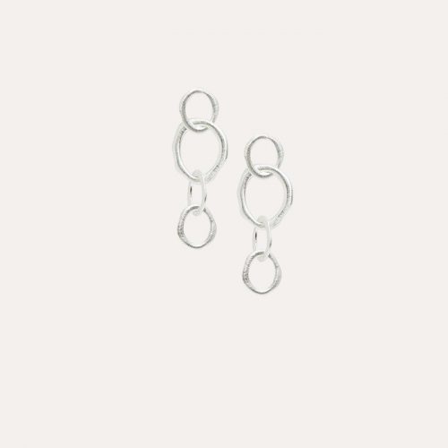 Avery Dynamic Earrings Silver