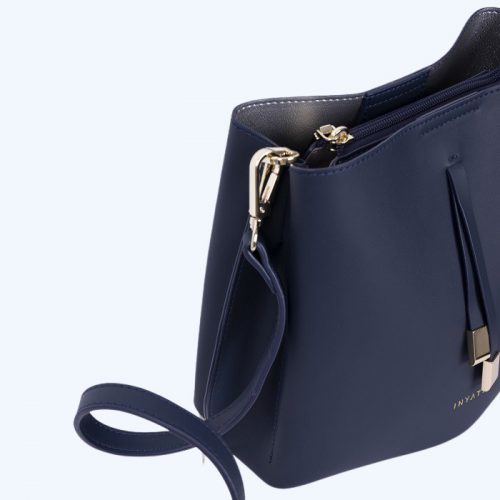 Cleo Handbag Midnight Blue - Image 2