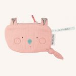Les Jolis Trop Beaux Pink Mouse Pouch