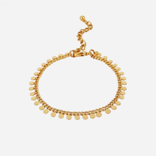 Indian Flat Bracelet Gold