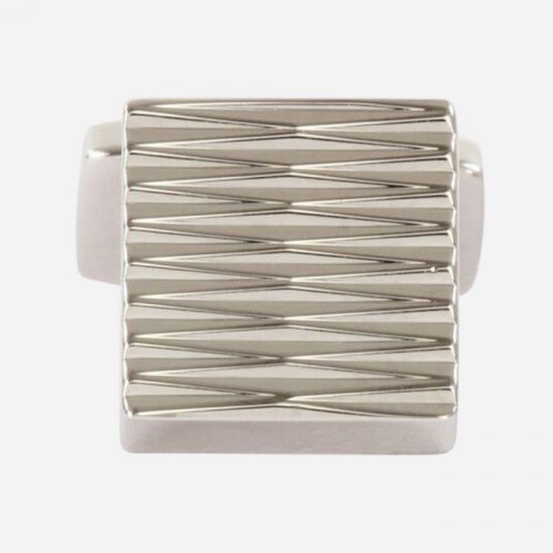 David Aster Square Zigzag Design Cufflinks - Image 3
