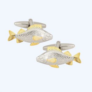 Fish Two-Tone Cufflinks