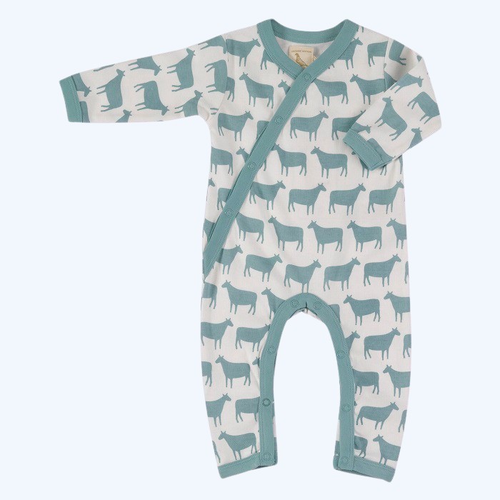 Kimono Romper Sheep Turquoise