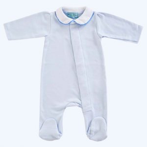 Classic Magnetic Babygrow Blue