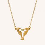 Seahorse Companion Necklace Gold