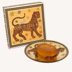 Ambra Nera Glass Plate and Soap