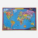 World Map 100 Piece Puzzle