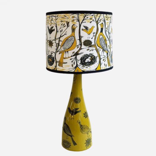 Gamebird Lampshade Regular Mustard