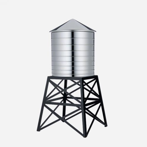 Water Tower Container Black