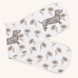 Dog and Daisy Double Oven Glove
