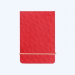 Dotty Embossed Jotter Red