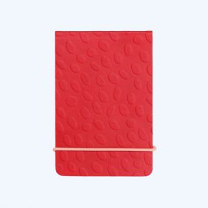 Dotty Embossed Jotter Red