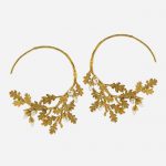 Oak Leaf and Acorn Branch Earrings