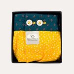 Cotton Boxer Shorts Yellow Sand