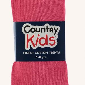 Luxury Cotton Tights Pop Pink