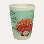 Bamboo Zip Cup Aqua