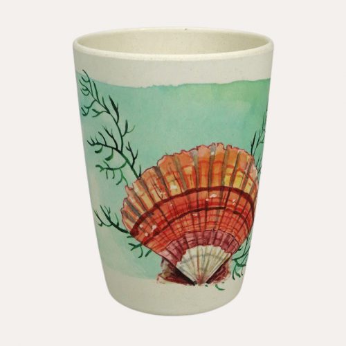 Bamboo Zip Cup Aqua