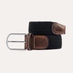 Plain Braid Belt Black Licorice