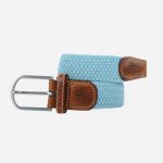 Plain Braid Belt Duck Egg Blue