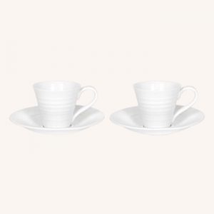Espresso Cup and Saucer Pair
