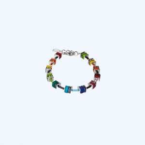 Geo Cube Bracelet Multicolour