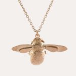 Bumblebee Necklace Rose Gold