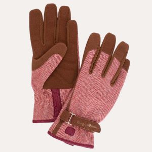 Love The Glove Red Tweed Gloves