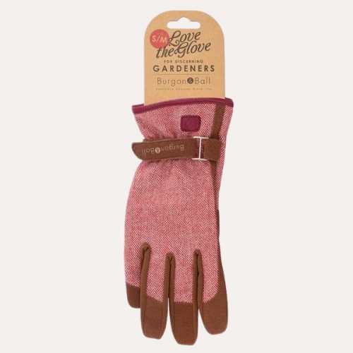 Love The Glove Red Tweed Gloves - Image 2