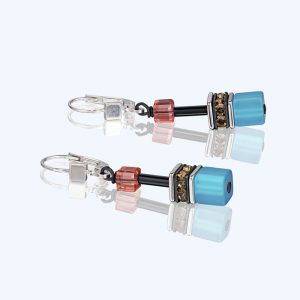 Geo Cube Earrings Multicolour Daylight 2