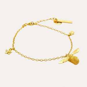 Baby Bumblebee Bracelet Gold