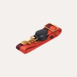 Bag Strap Large Orange Burgundy