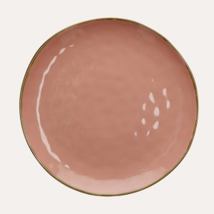 Concerto Round Platter Pink