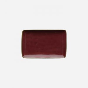 Concerto Rectangular Tray Red