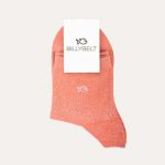 Glitter Socks Coral