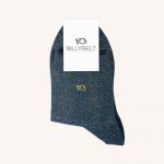 Glitter Socks Duck Egg Blue
