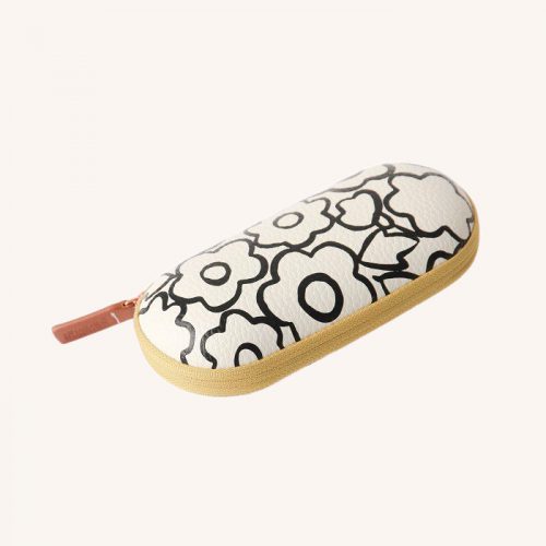 Doodle Flower Glasses Case