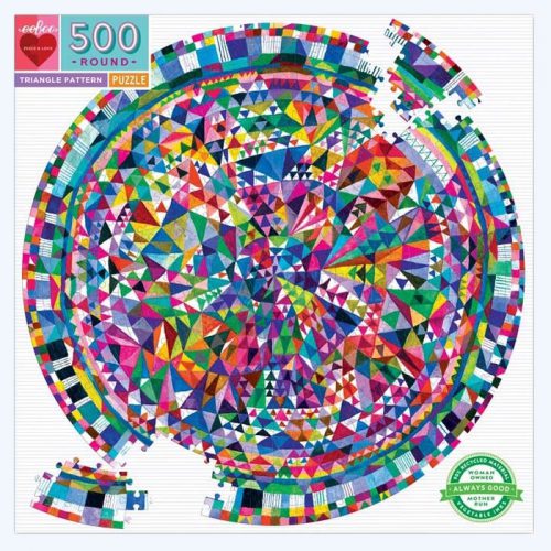 Triangle Pattern 500 Piece Jigsaw