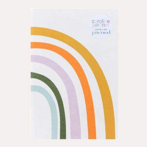Rainbow Sketch-A-Day Doodle Journal