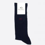 Lisle Socks Navy Blue