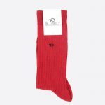 Lisle Socks Red