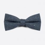 Wool Bow Tie Grey & Multi