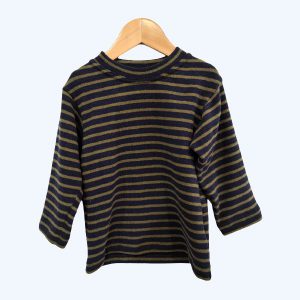 Sweater Navy/Olive Stripe