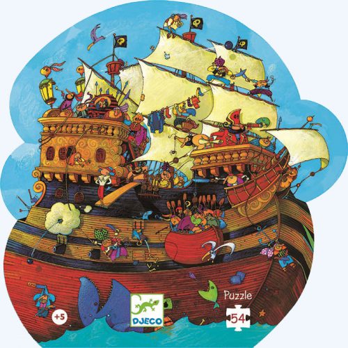 Barbarossa's Boat Silhouette Puzzle