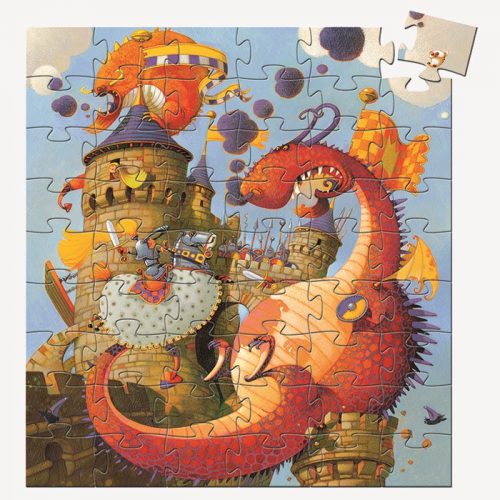 Vaillant and the Dragons Silhouette Puzzle - Image 2