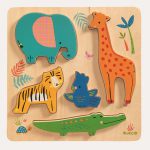 Woodyjungle Wooden Relief Puzzle