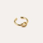 Knot Cuff Earring Gold